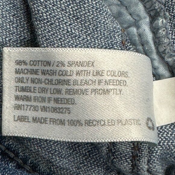 Merona Womens Blue Denim Jean Jacket Button Up Collared Casual 4 Pockets Size XS - Picture 10 of 13